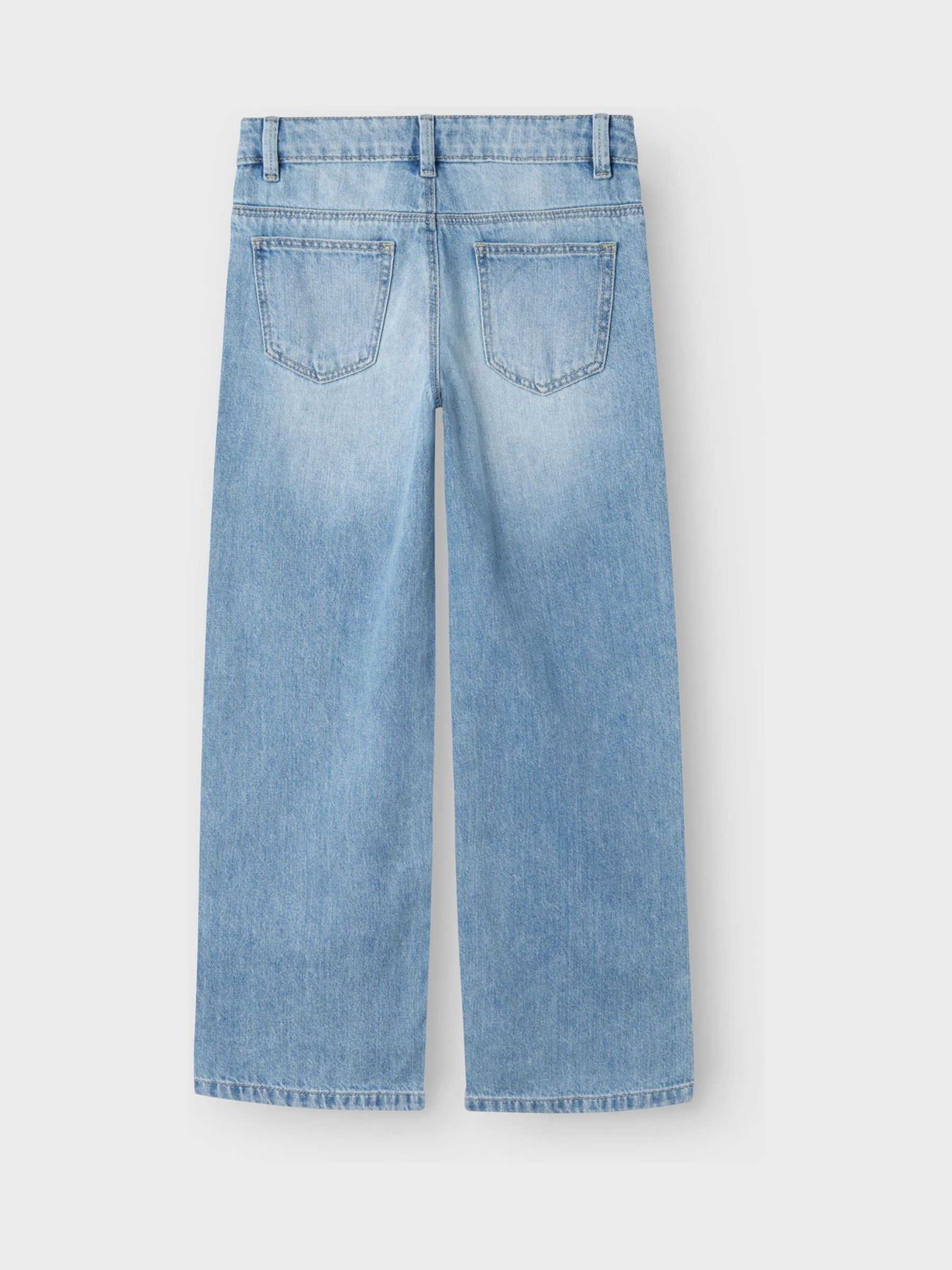 Lichtblauw - Name It Wide Leg Jeans