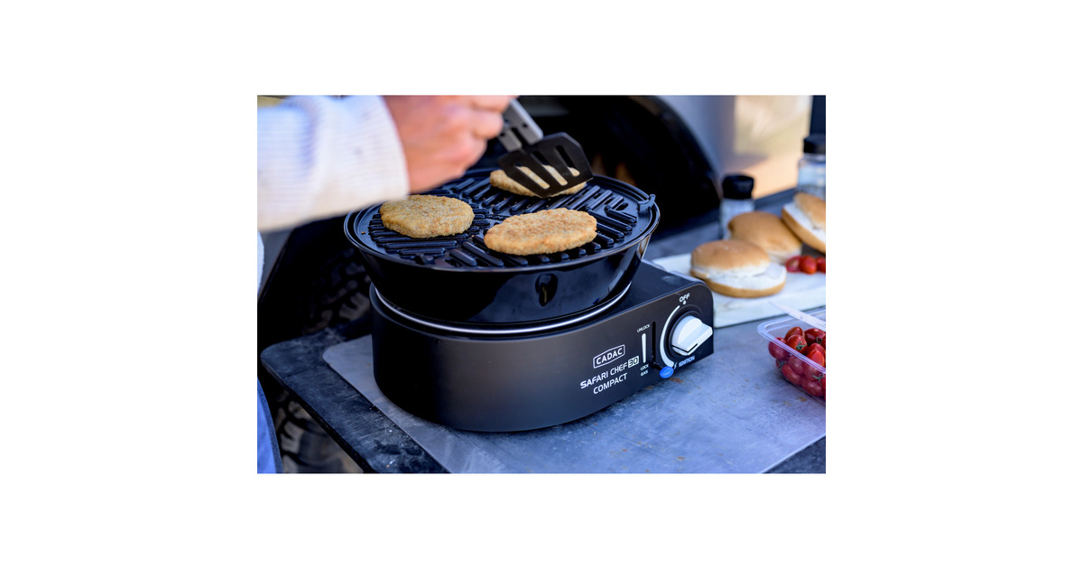 CadacSafari Chef 30 Compact gasbarbecue  (ø 30 cm)