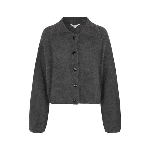 mbyM Larya-M Striktrøje, Charcoal Melange, L/XL
