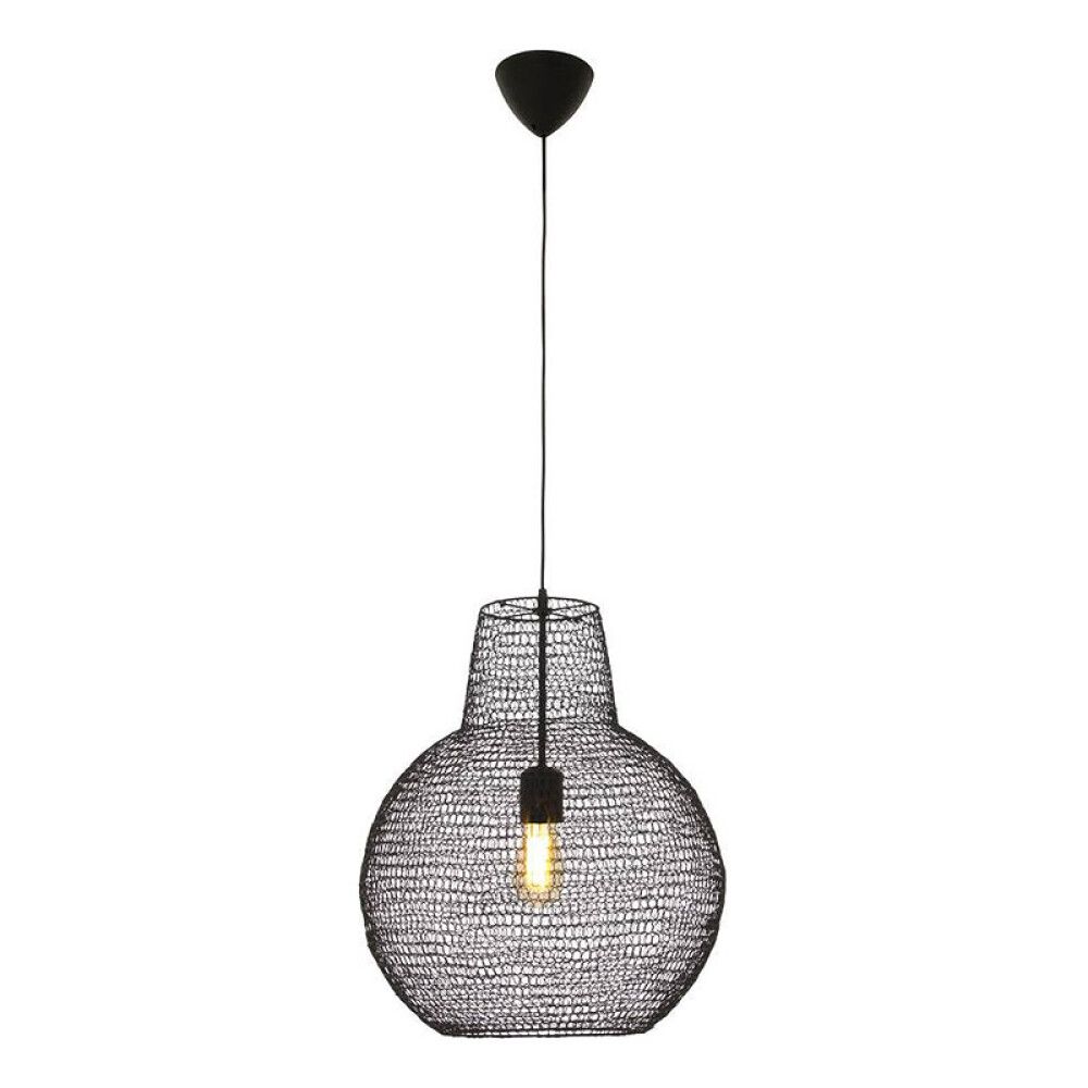 TAKLAMPE ANETA LIGHTING TRASSEL RUND SVART