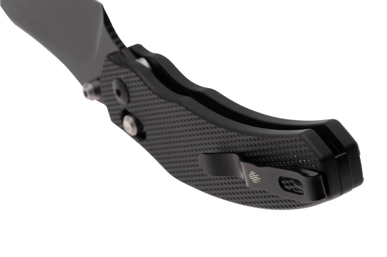 Kizer Vanguard Bulldog V3672A1 PVD Nitro-V, Black Aluminium zakmes, O.SHO design