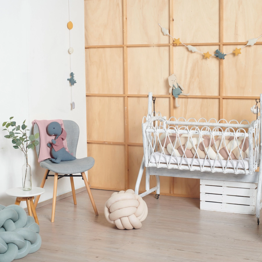 Nordic Coast Company Kuscheltier Musselin Dino Hannah