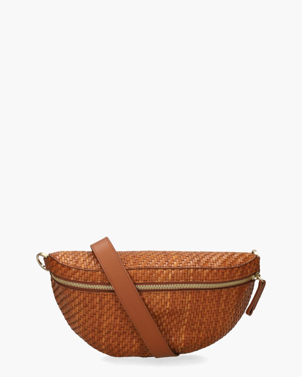 Allan K Lucy Bamboo Cognac Tas
