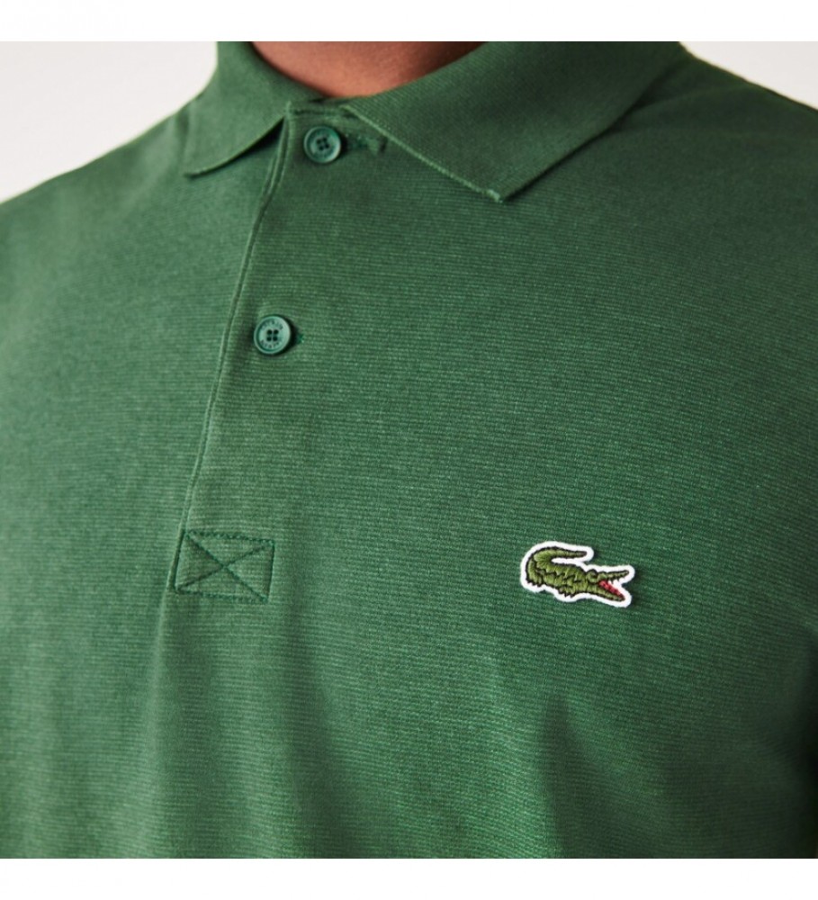 Polo Lacoste de corte regular verde