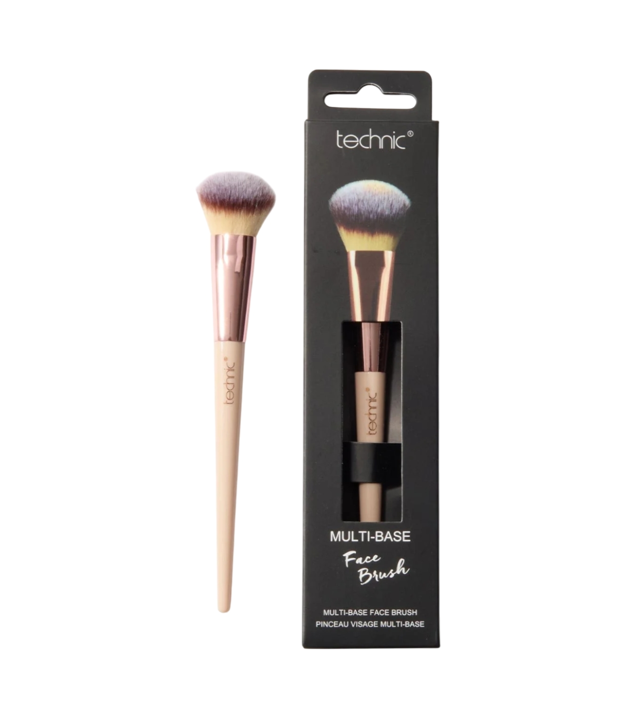 Technic Cosmetics - Pincel Facial Multiuso Multi-base