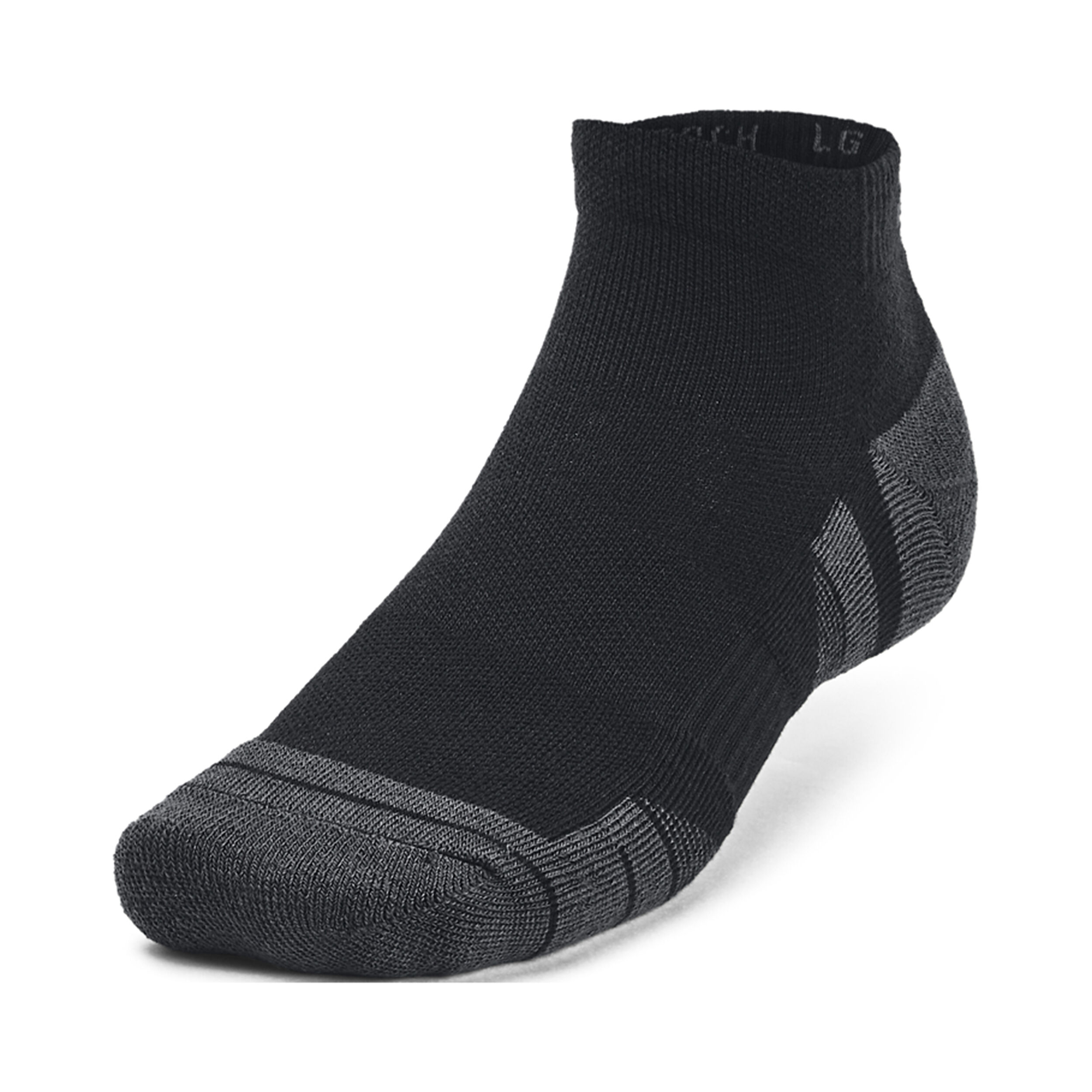Under Armour Performance Tech Low Chaussettes De Tennis Pack De 3 - Noir