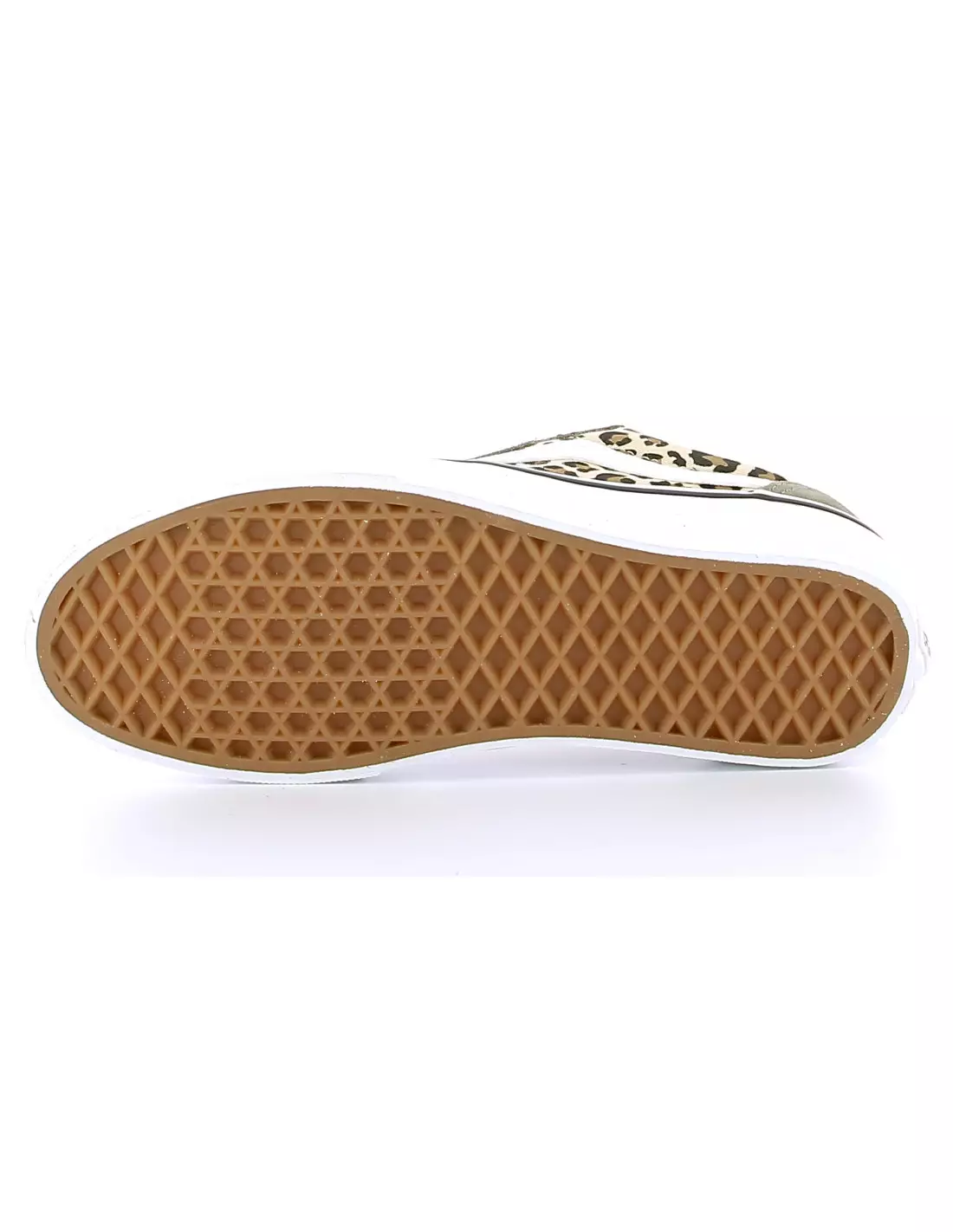 VANS WARD DELUXE ANIMAL TWILL - Baskets BROWN/WHITE