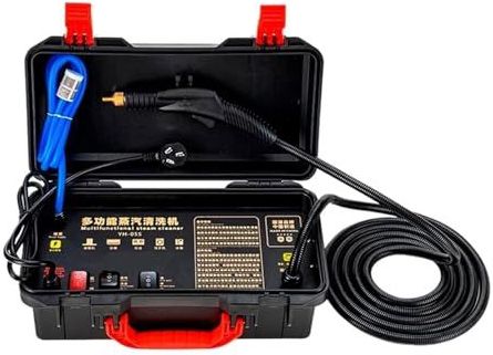 Stoomreiniger - 3000 W - Temperatuurstoomreiniger - Paneel met Alkalisch Desinfectiegereedschap