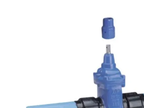 AVK 110 mm sluseventil med SafeTech-rør PE100-RC, PN10, SDR17