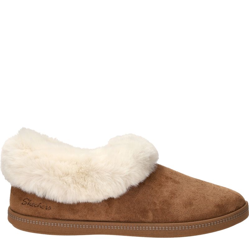 Skechers Cozy Campfire Winter Nights Pantoffels Cognac Dames