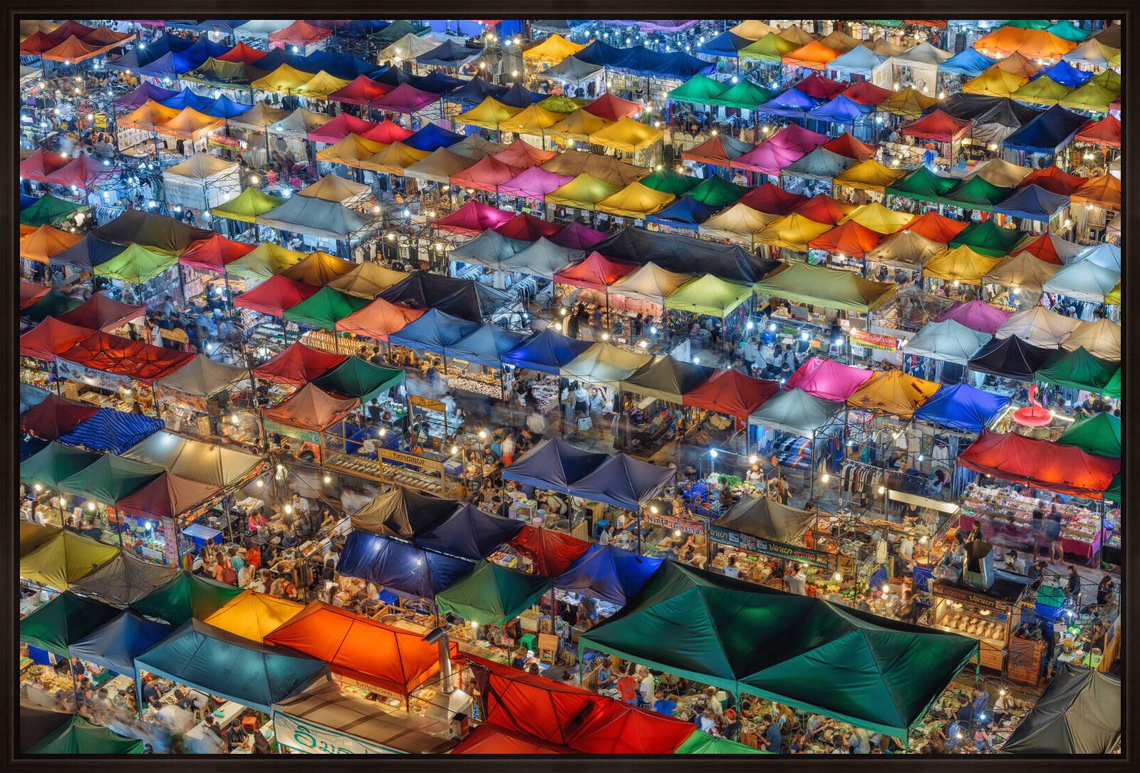 Bangkok Bazaar by Peter Stewart - Limited Edition. Edition of: 100. Signed.