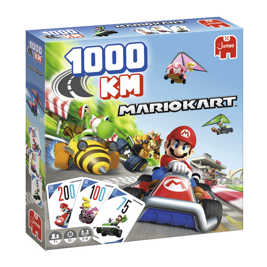 Jumbo 1000KM Mario Kart Bordspel