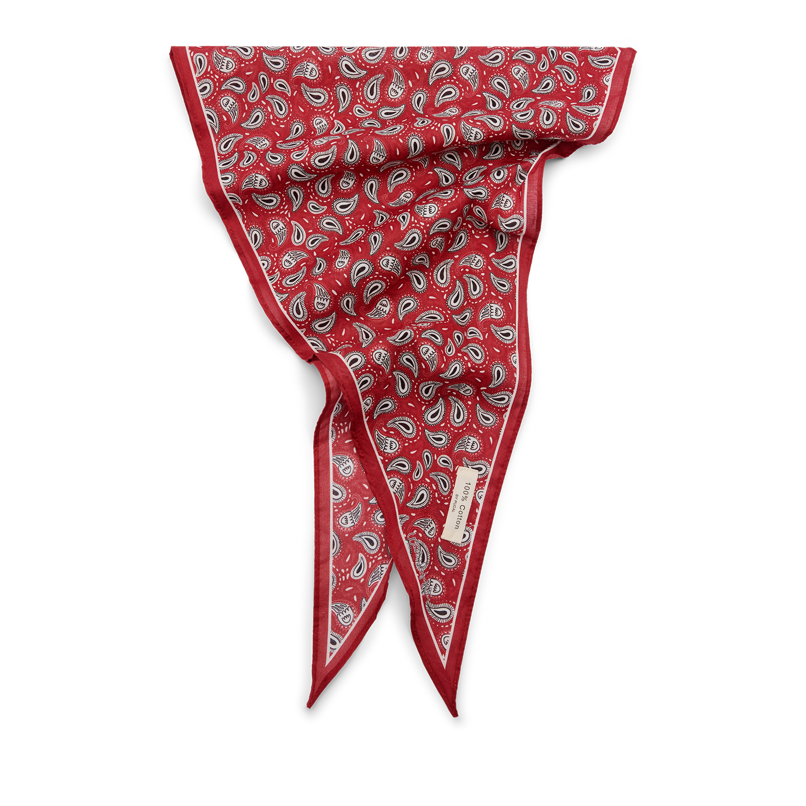 Bordeaux rood sjaaltje