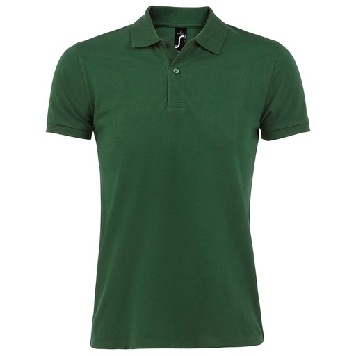 Camisa polo lisa de manga curta, modelo Perfect Pique Sols