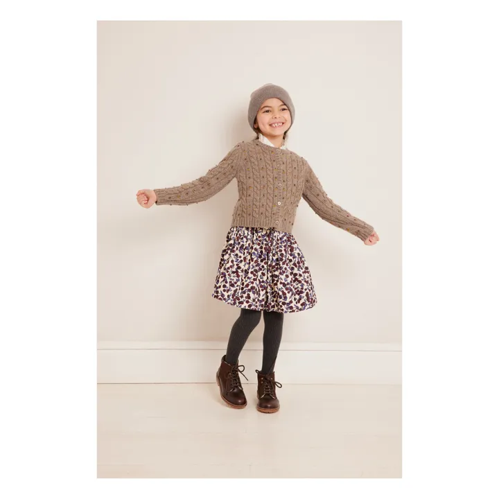 Bonpoint Boots à Lacets Cuir Danton | Chocolat