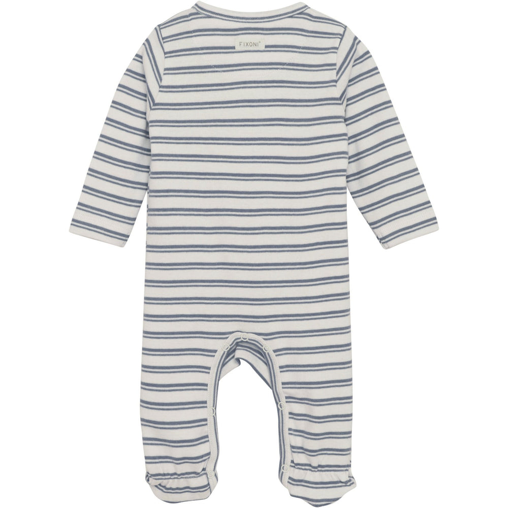 Køb FIXONI Flint Stone Romper LS W. Feet Rib