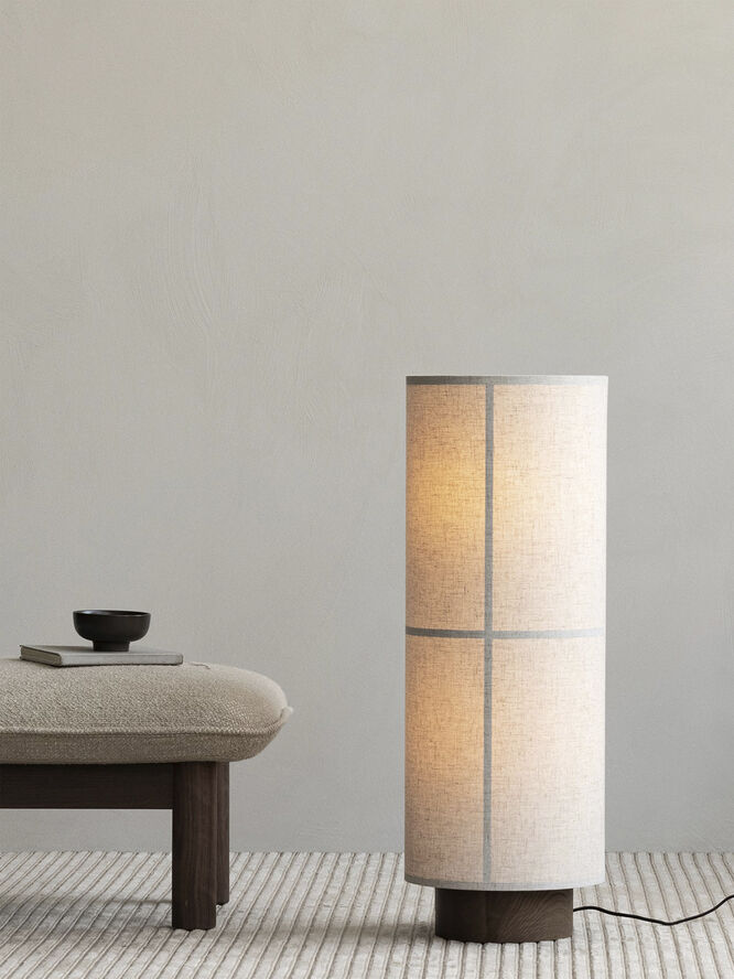 Audo Copenhagen Hashira Floor Lamp, Ø30, Raw Beige