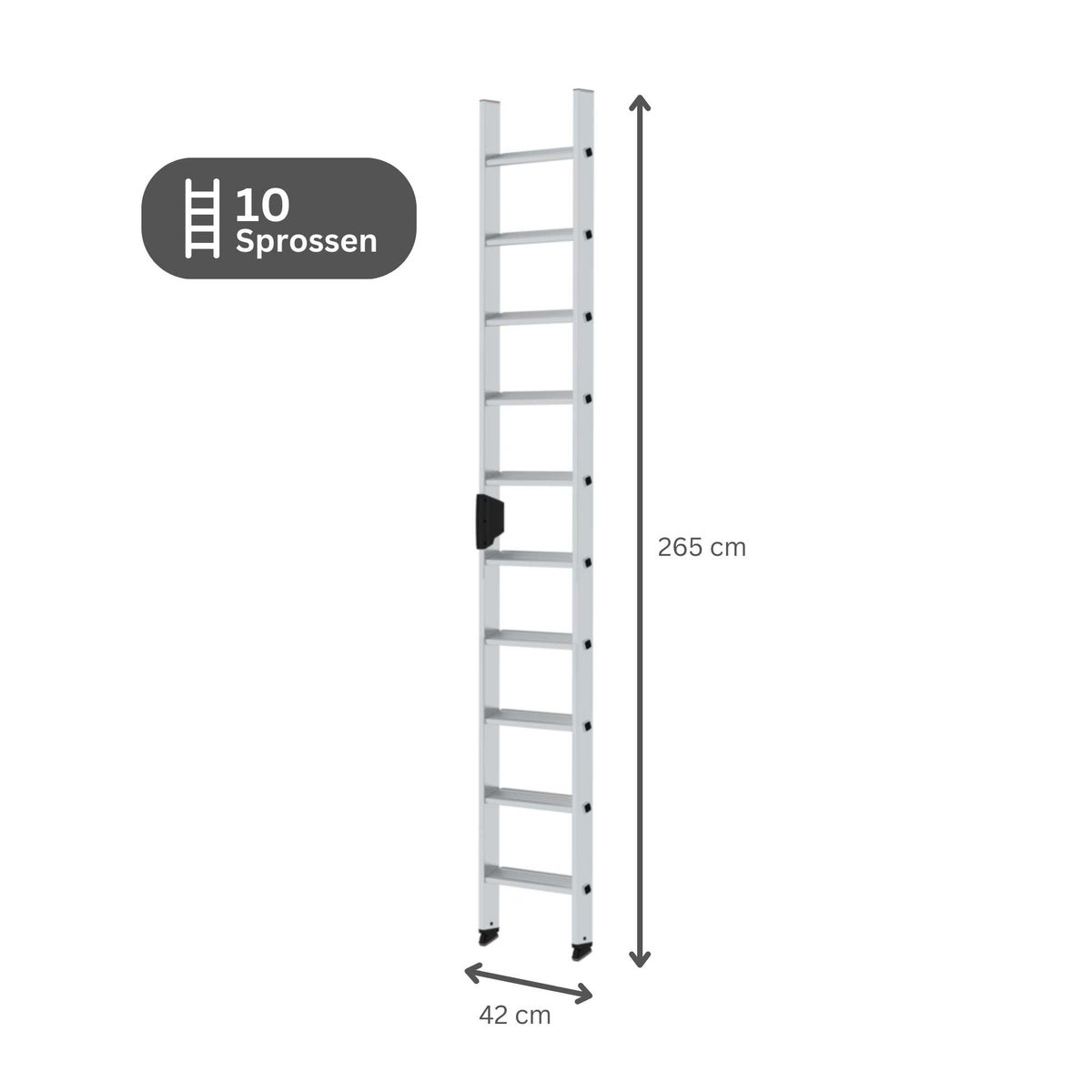 PROREGAL Trapladder zonder dwarsbalk 10 treden