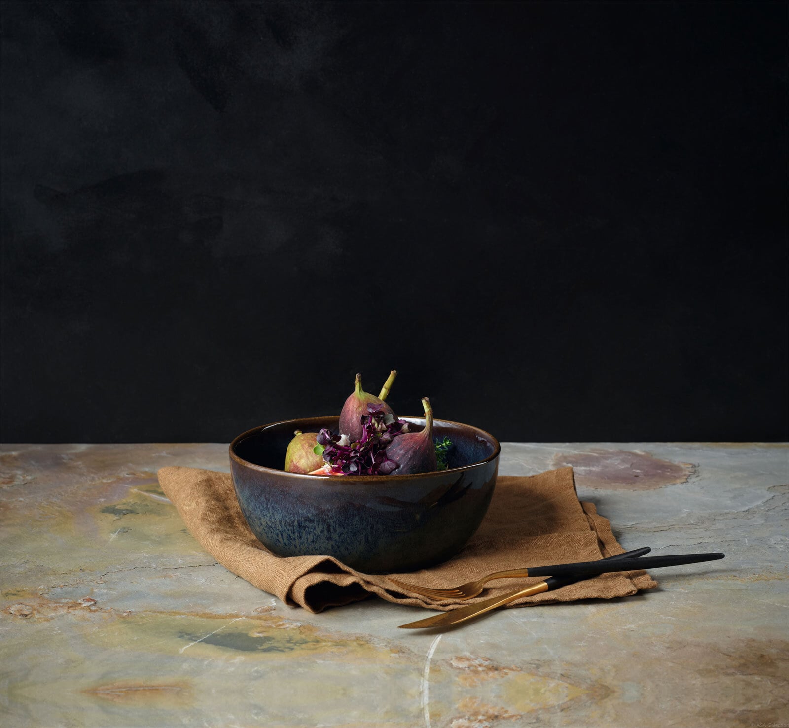 ASA Schale / Bowl POKE QUINOA 800 ml dunkelblau