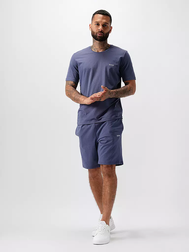 BOSS Loungewear T-Shirt  blau