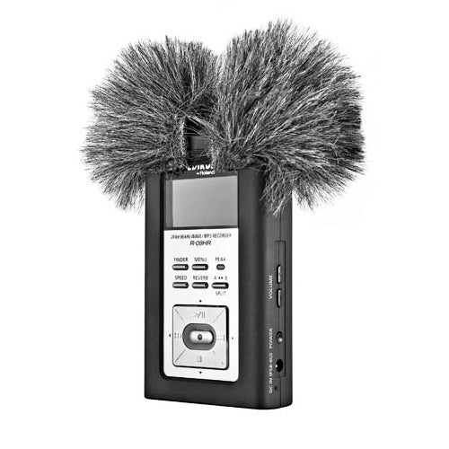 Rycote Mini Windjammer voor Edirol Roland R09