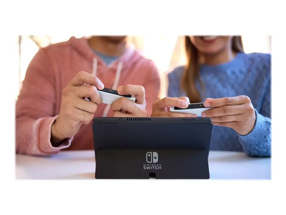 Nintendo Switch OLED - Spilkonsol - 1080p (Full HD) - hvid
