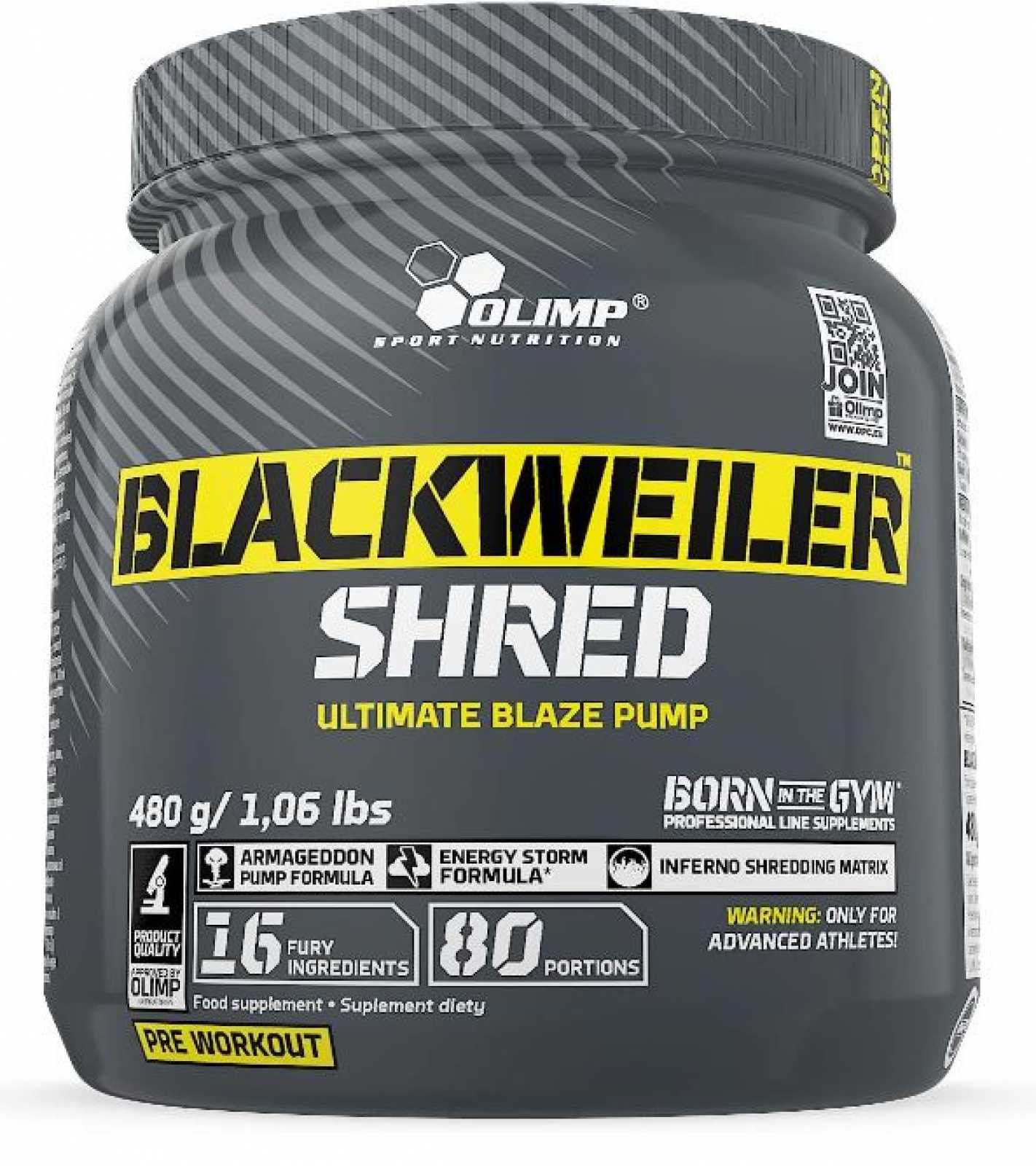 Olimp Blackweiler Shred 480g