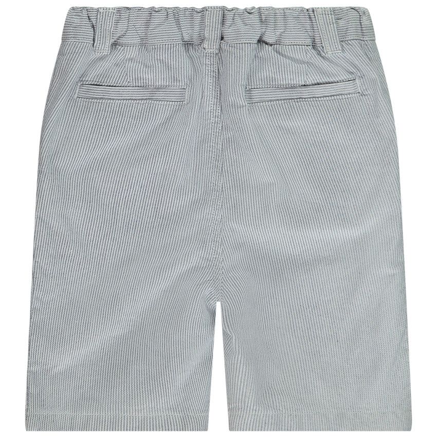 Bermuda chino rayé pour bébé garçon - Bleu marine