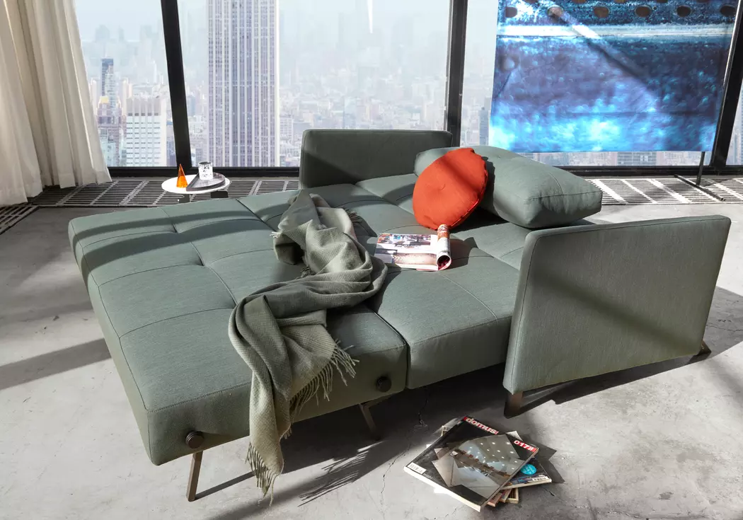 Schlafsofa Cubed mit Armlehnen