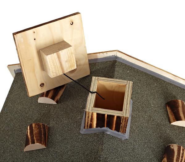 Dehner Natura Premium Futterhaus Watzmann,
