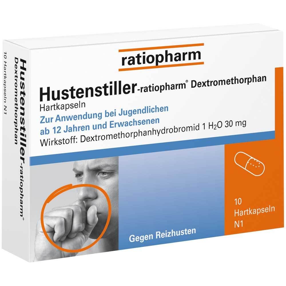 Hustenstiller-ratiopharm® Dextromethorphan Kapseln