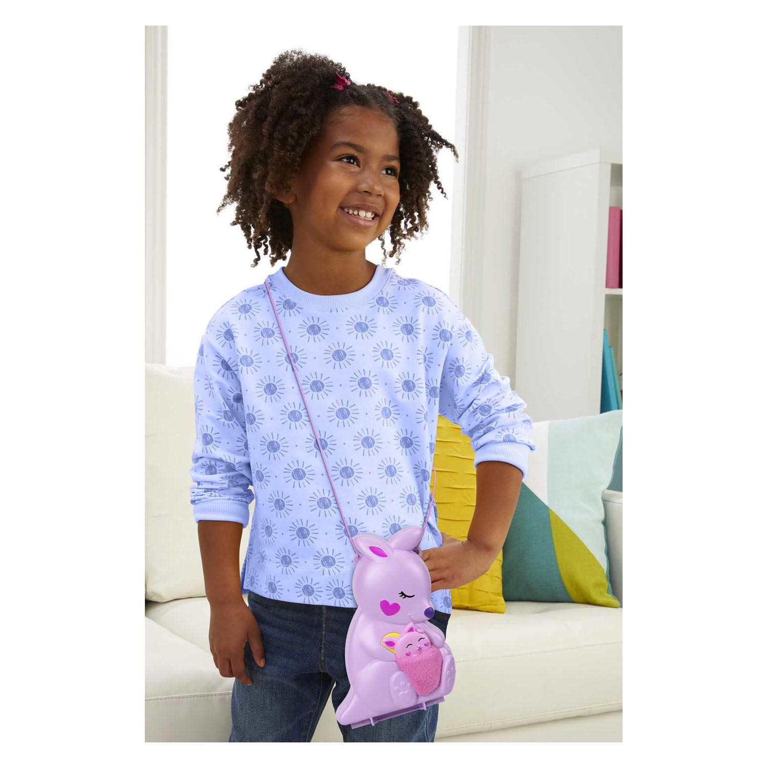 Polly Pocket Mama en Joey Kangoeroe Tas Speelset