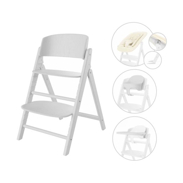Cybex Click & Fold Kinderstoel 4-in-1 - Stone Blue / Mid Blue