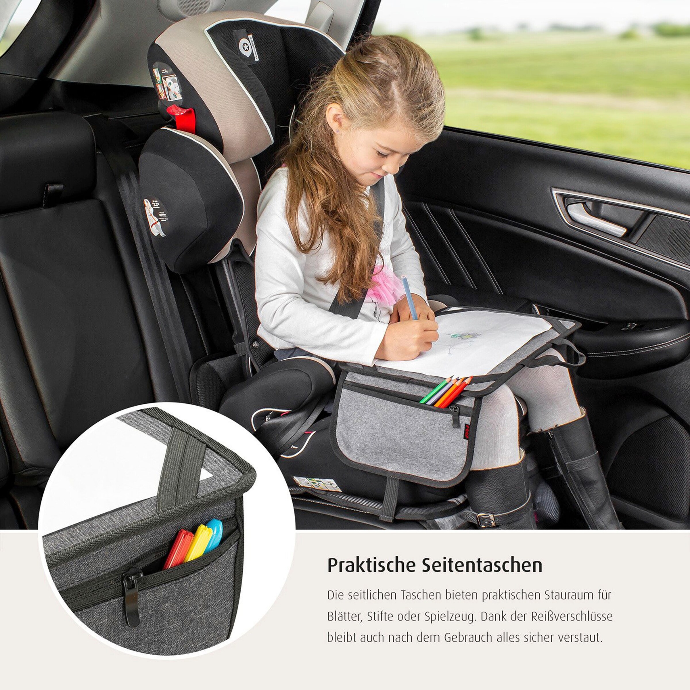 reer Mal- und Spielunterlage für Kindersitze