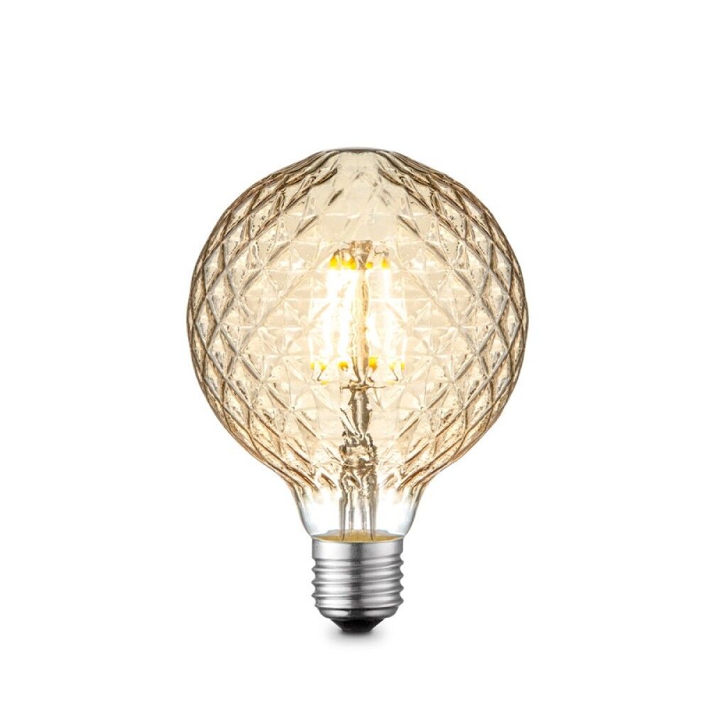LYSPÆRE HOME SWEET HOME GLOBE KRYSTALL VARMHVIT LED E27