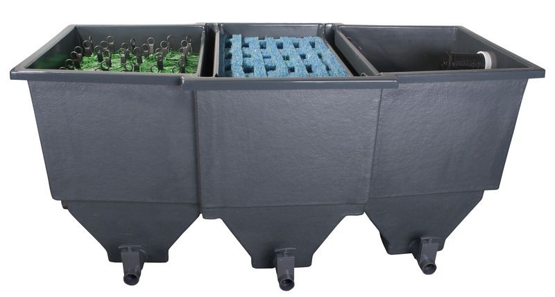 Superfish  Poly tech move 20, betrouwbaar meerkamer vijverfilter