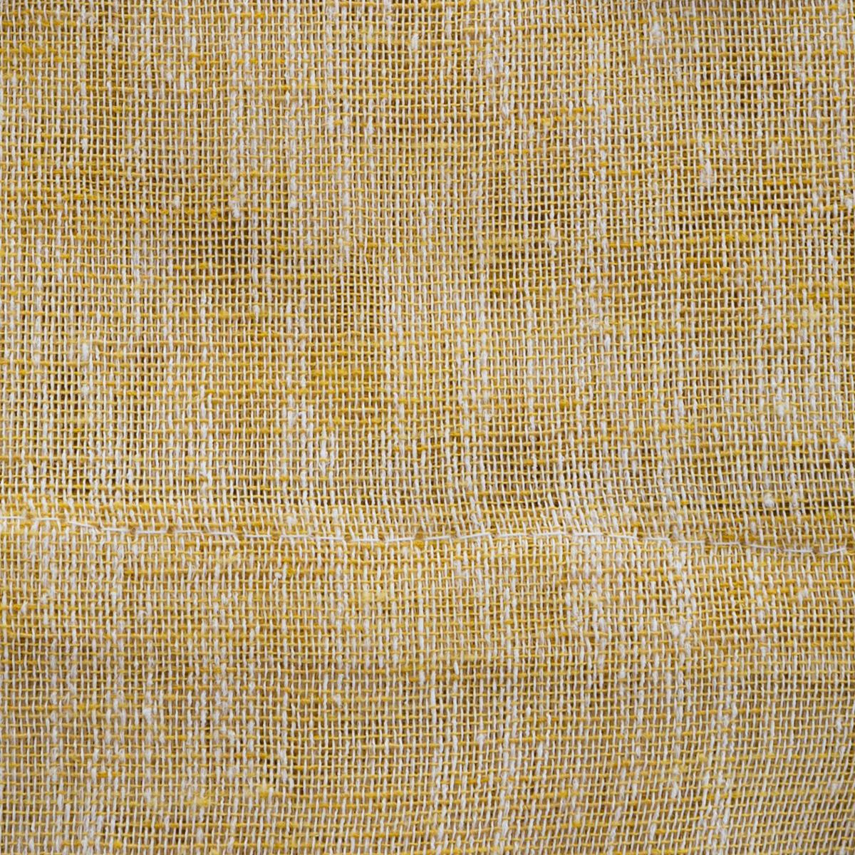 VOILAGE FRED A OEILLETS JAUNE OCRE 140X240CM