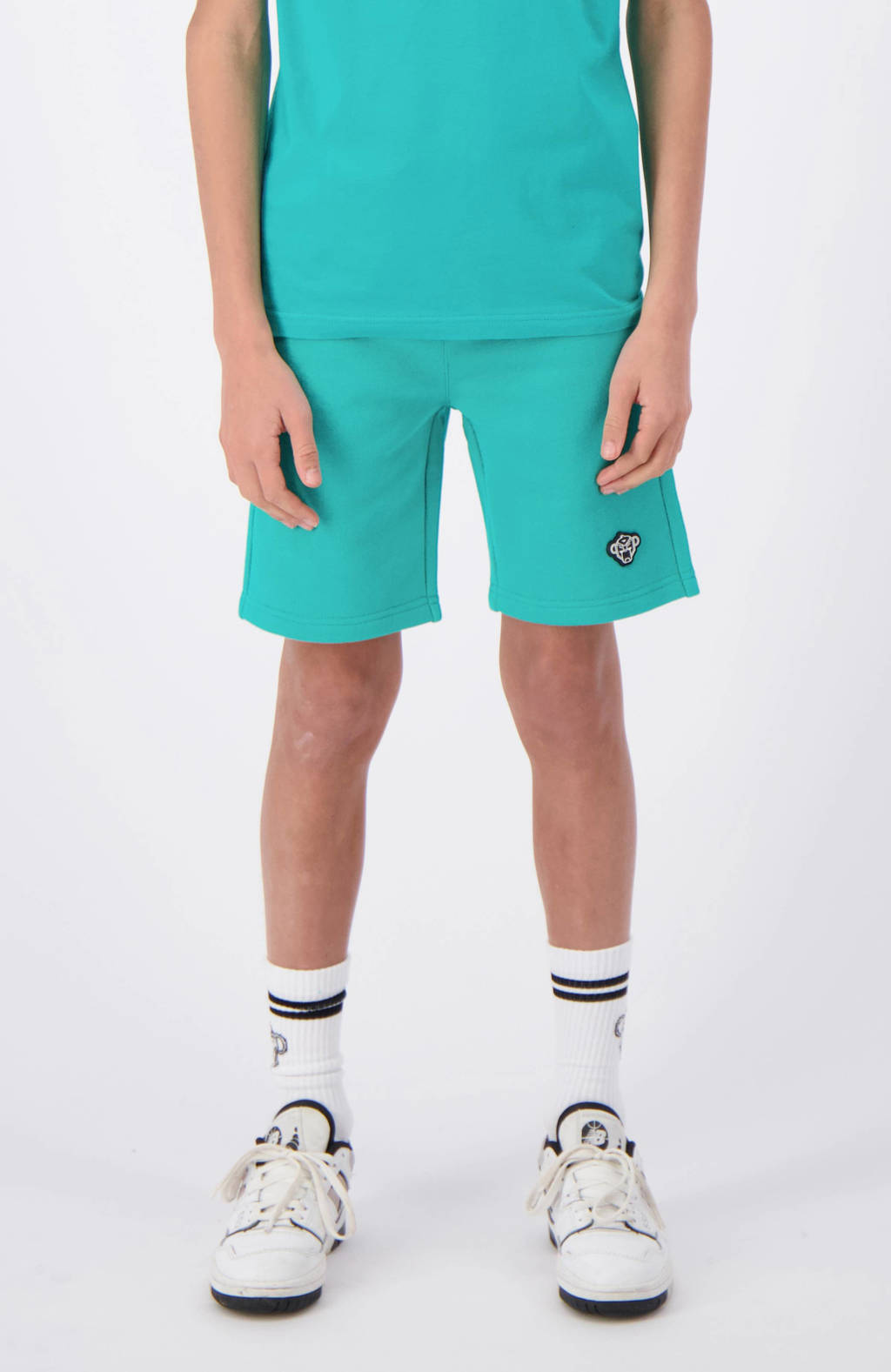 BLACK BANANAS regular fit sweatshort blauw