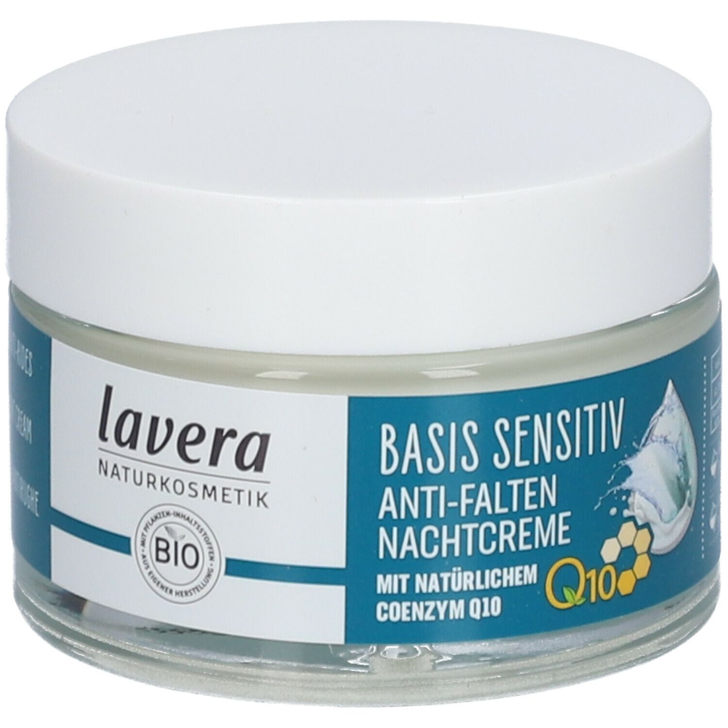 lavera BASIS SENSITIV ANTI-FALTEN NACHTCREME