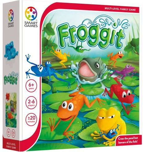 Smart Games - Froggit - Bordspel - Multi-level - 2-6 Spelers - 6 Jaar en Ouder