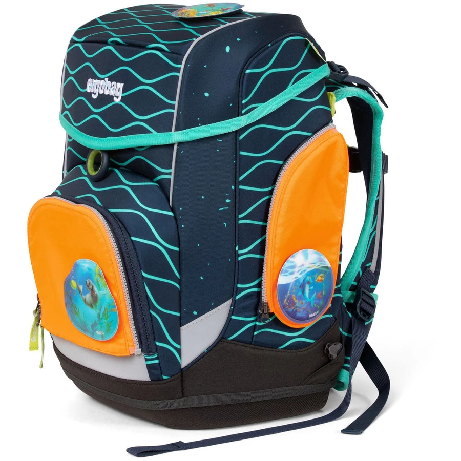 Ergobag Zubehör Pack  Cubo light - Sicherheitsset 3tlg. orange (2021)