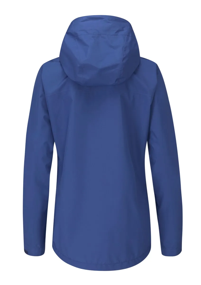 Rab Downpour Eco Jacket Wmns Nightfall Blue