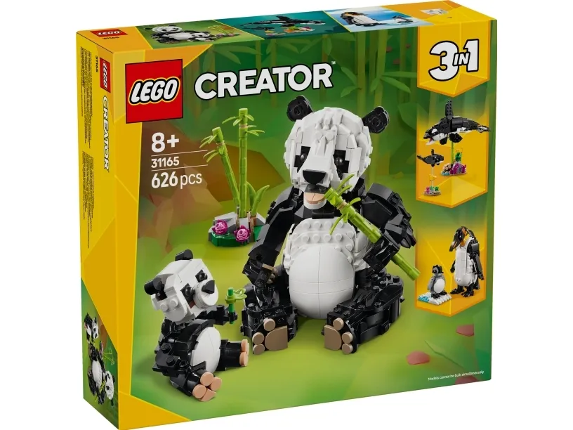 LEGO Creator 31165 Vilde dyr: Pandafamilie