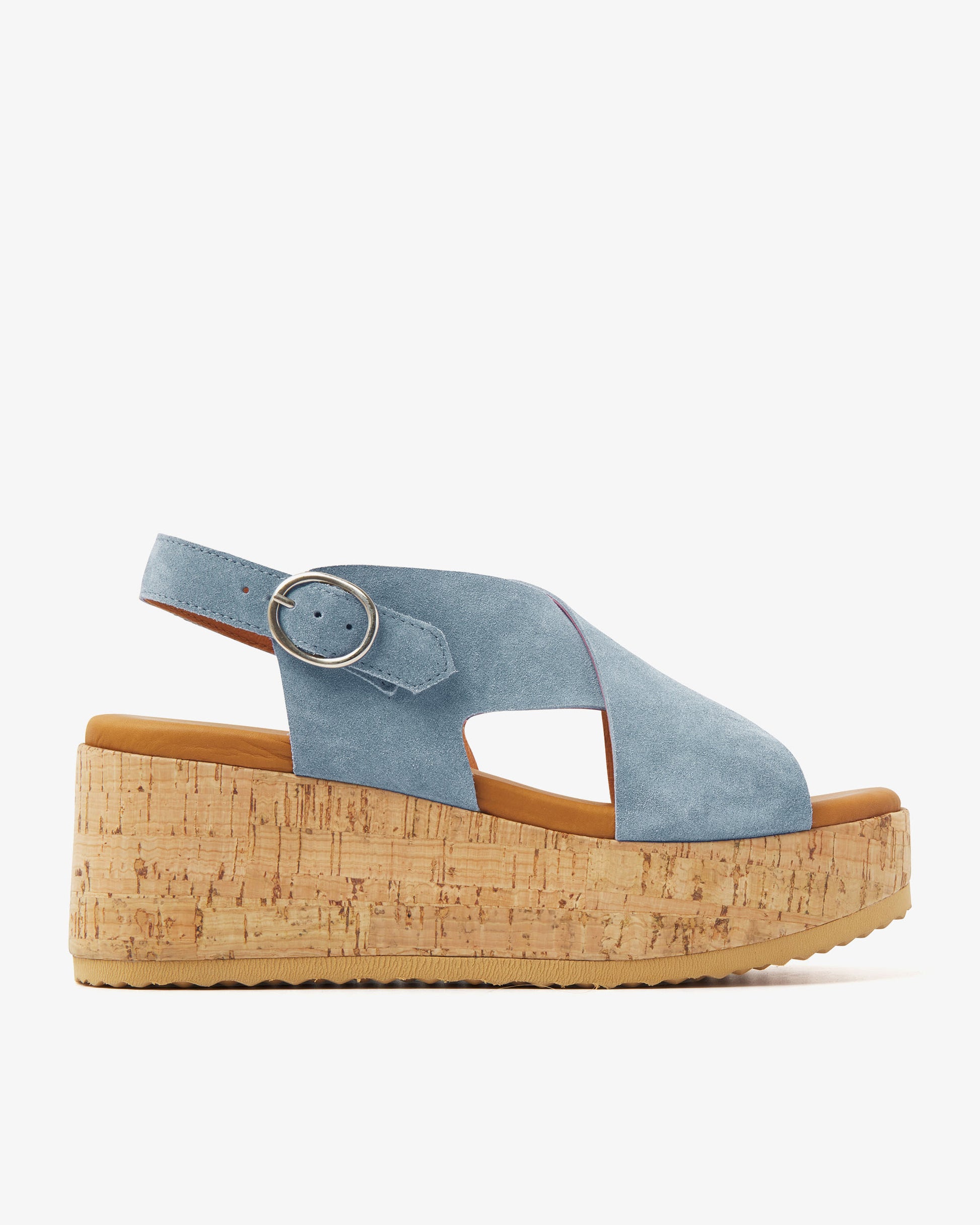 VIA VAI blauwe sandalen Sissel Raise