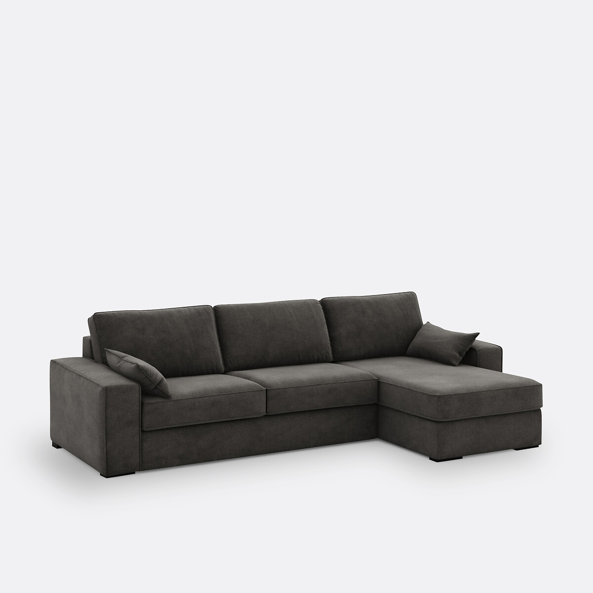 LA REDOUTE INTERIEURS<br>Sofá-cama de canto, poliéster, Bultex Cécilia