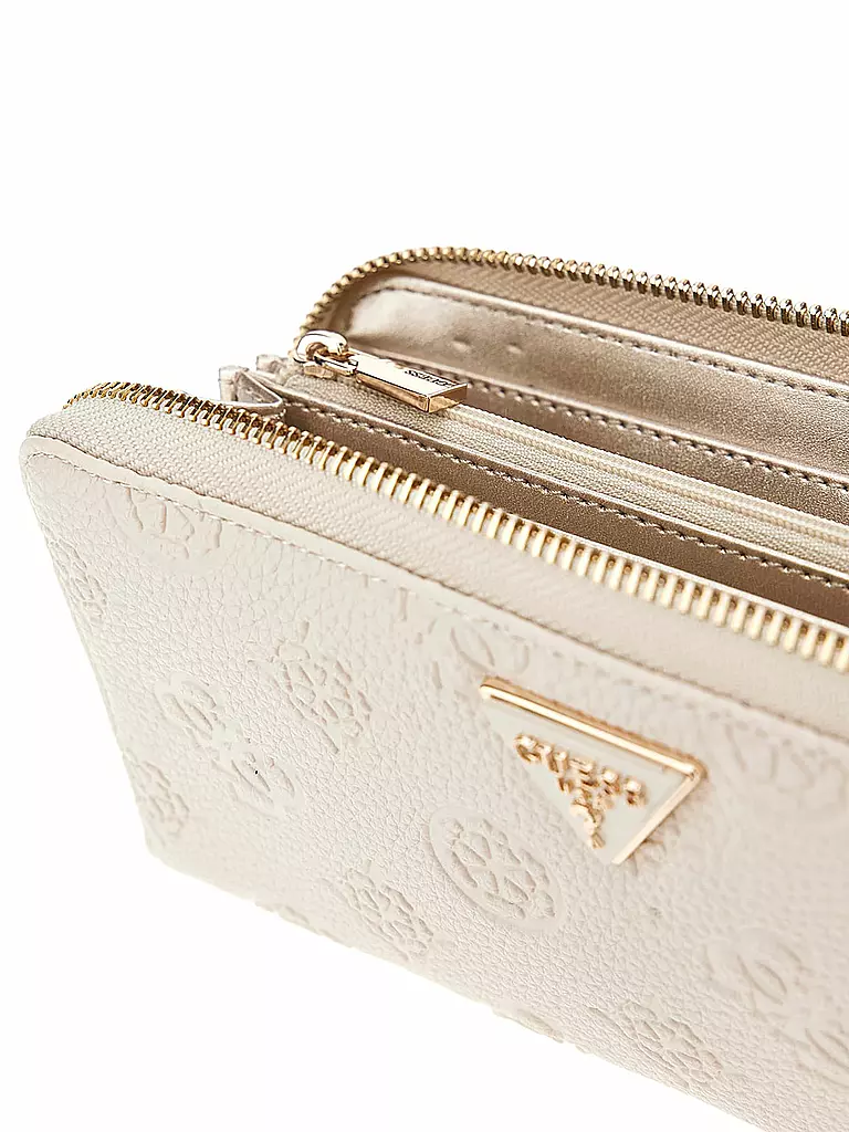 GUESS Geldbörse CRESIDIA Large creme