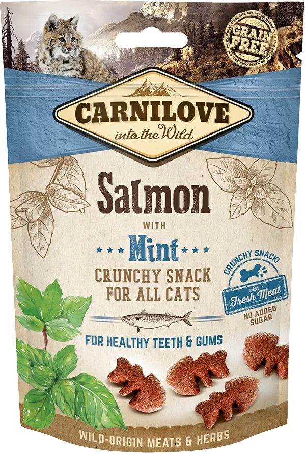 Carnilove Cat Crunchy Snack Laks - 50 g
