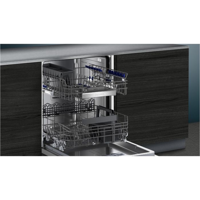 Siemens Einbau-Geschirrspüler iQ300 SN53ES01BD Edelstahl