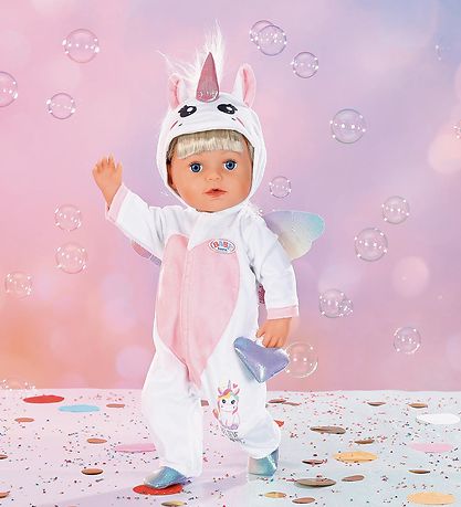 Baby Born Dukket?j - Enhj?rningeheldragt