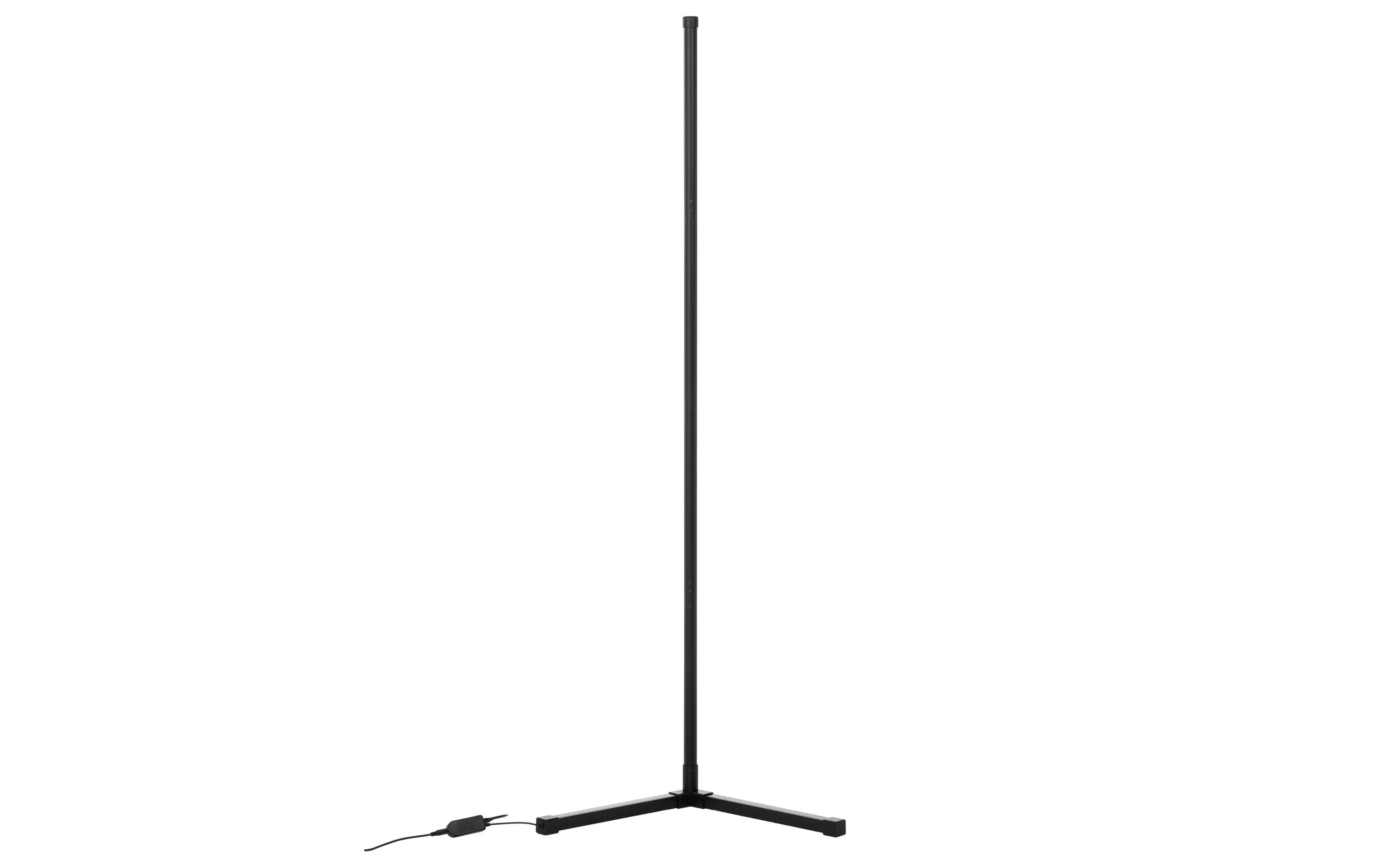 Stehleuchte LED Ambilight, Triangle, RGBW, SchwarzSteuerbare Stehlampe mit variabler Farbtemperatur
